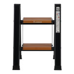 Drabina domowa 2 stopniowa aluminiowa Slim Space-X LEMAR 041202 - 9