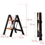 Drabina domowa 2 stopniowa aluminiowa Slim Space-X LEMAR 041202 - 2