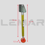 [WYPRZEDAŻ] Stabilizator do drabin Wolf i Black Wolf LEMAR 010000 i 010001 - 2