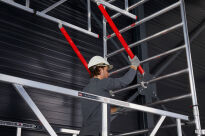 Rusztowania aluminiowe Altrex 5200-S NOWA NORMA-1,35x1,85- wys.robocza:14,20m, wys.podestu:12,20m - 19