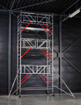 Rusztowania aluminiowe Altrex 5200-S NOWA NORMA-1,35x1,85- wys.robocza:5,20m, wys.podestu:3,20m - 10