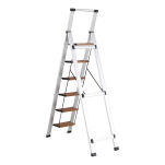 Drabina domowa 6 stopniowa aluminiowa Slim Space LEMAR 030306 - 4