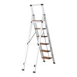 Drabina domowa 6 stopniowa aluminiowa Slim Space LEMAR 030306 - 6