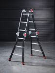 Drabina przegubowa 4x3 stopni + podest aluminiowa Pro Plus ALTREX 503547 - 18