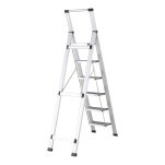 Drabina domowa 6 stopniowa aluminiowa Slim Space LEMAR 030206 - 6