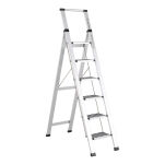 Drabina domowa 6 stopniowa aluminiowa Slim Space LEMAR 030206 - 8