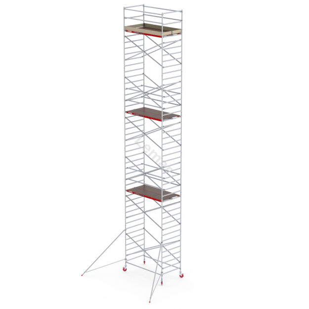 Rusztowania aluminiowe Altrex 4200-1,35x1,85- wys.robocza:14,20m, wys.podestu:12,20m