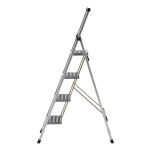 Drabina domowa 4 stopniowa aluminiowa Slim Space LEMAR 030204 - 3