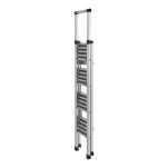Drabina domowa 4 stopniowa aluminiowa Slim Space LEMAR 030204 - 10