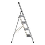 Drabina domowa 4 stopniowa aluminiowa Slim Space LEMAR 030204 - 7
