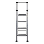 Drabina domowa 4 stopniowa aluminiowa Slim Space LEMAR 030204 - 9