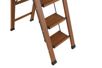 Drabina domowa 5 stopniowa aluminiowa Slim Space LEMAR 031305 - 13