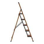 Drabina domowa 5 stopniowa aluminiowa Slim Space LEMAR 031305 - 7