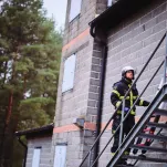 Drabina teleskopowa Strażacka 1x13 stopni aluminiowa Rescue Line TELESTEPS 72741-521 - 19