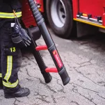 Drabina teleskopowa Strażacka 1x13 stopni aluminiowa Rescue Line TELESTEPS 72741-521 - 28