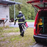 Drabina teleskopowa Strażacka 1x13 stopni aluminiowa Rescue Line TELESTEPS 72741-521 - 30