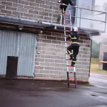 Drabina teleskopowa Strażacka 1x13 stopni aluminiowa Rescue Line TELESTEPS 72741-521 - 31