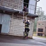 Drabina teleskopowa Strażacka 1x13 stopni aluminiowa Rescue Line TELESTEPS 72741-521 - 32