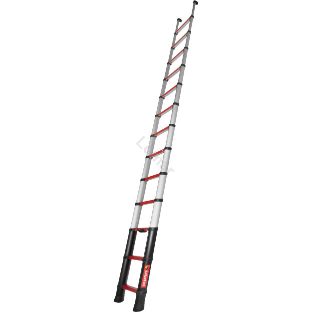 Drabina teleskopowa Strażacka 1x13 stopni aluminiowa Rescue Line TELESTEPS 72741-521