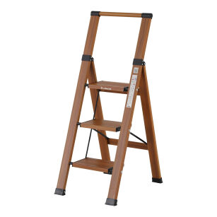 Drabina domowa 3 stopniowa aluminiowa Slim Space LEMAR 031303