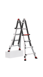 Drabina przegubowa 4x4 stopni aluminiowa Tele Pro+ Flex ALTREX 503744 - 5