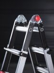 Drabina przegubowa 4x4 stopni aluminiowa Tele Pro+ Flex ALTREX 503744 - 9