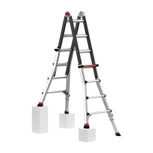 Drabina przegubowa 4x4 stopni aluminiowa Tele Pro+ Flex ALTREX 503744