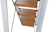 Drabina domowa 3 stopniowa aluminiowa Slim Space LEMAR 030303 - 11