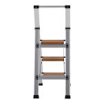 Drabina domowa 3 stopniowa aluminiowa Slim Space LEMAR 030303 - 5