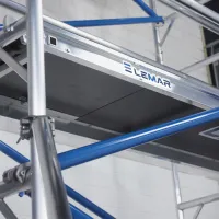 Rusztowanie aluminiowe LEMAR 2000 z drabiną