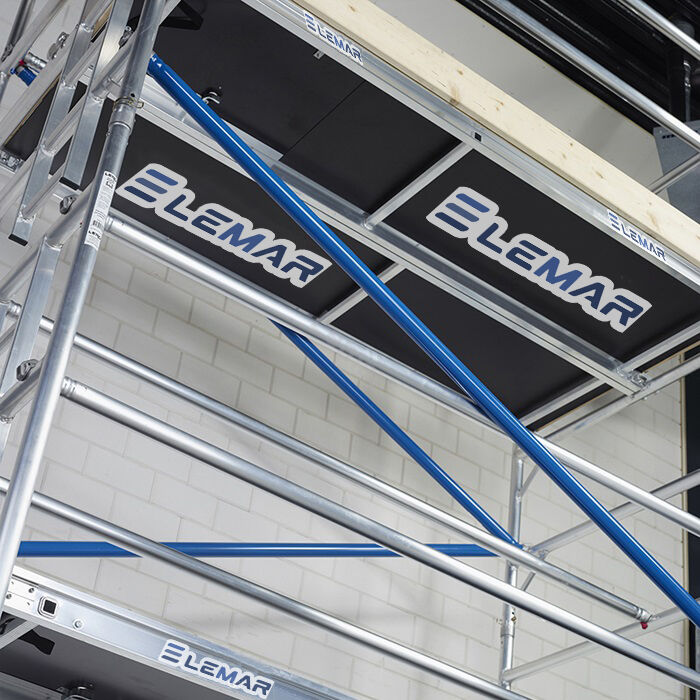 Rusztowanie aluminiowe LEMAR 1000 z drabiną